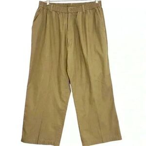 Haband Casual Joe Mens Stretch Waist Khaki Pants Size 42XS